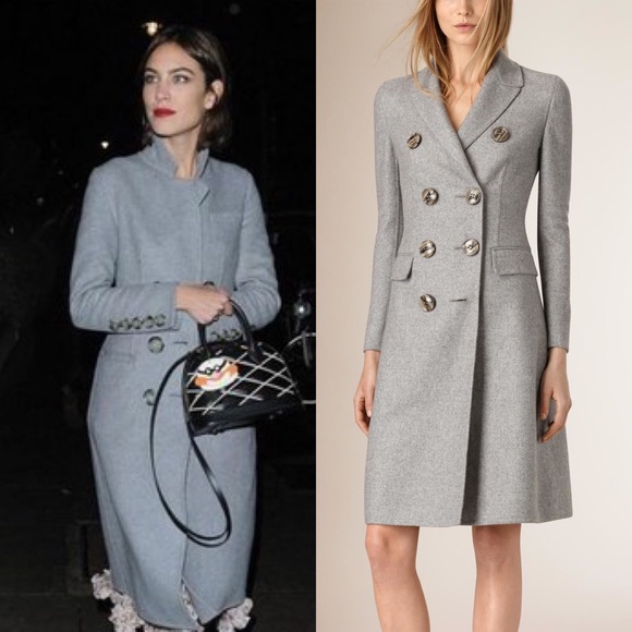 •SOLD• Burberry Tailored Cashmere Coat - Picture 2 of 8